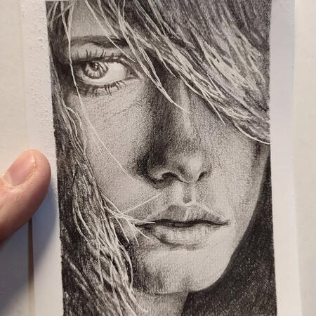 Portrait Pencil & Paper